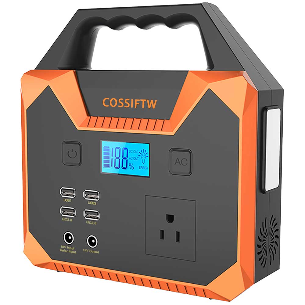 COSSIFTW BP10 200W便攜式電站40800mAh太陽(yáng)能發(fā)電機(jī)備用電池組電源用于CPAP呼吸機(jī)旅行露營(yíng)