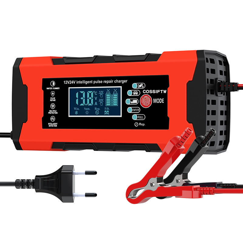 12V 24V 10A鉛酸蓄電池車載充電器