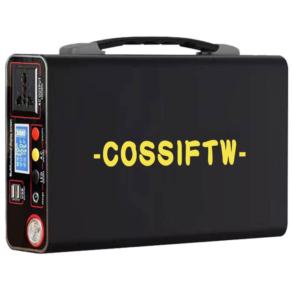 300W Portable Power Station 288Wh Backup LiFePO4 Battery 220V/300W AC Outlet Solar Generator for Home RV Outdoor Camping and Emergencies Use